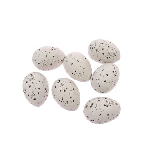 VAJÍČKA 18ks 4cm*BÍLÁ