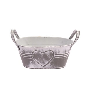 PLECHOVÝ OBAL 20x09cm*BÍLÁ V+