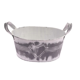 PLECHOVÝ OBAL 27x12cm*BÍLÁ V+