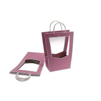 TAŠKA MEDAILLON 23x14x38cm*RŮŽOVÁ TM.