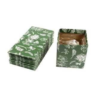 OBAL KRABICE SB 12x12x12,5cm*ZELENÁ