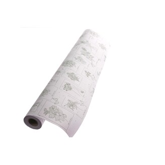 ROLE PAPÍR CURIOSITY 79cmx40m*BÍLÁ+ZELENÁ