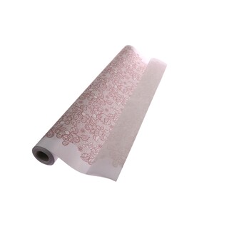 ROLE PAPÍR BRODERIE 79cmx40m*BÍLÁ+RŮŽOVÁ