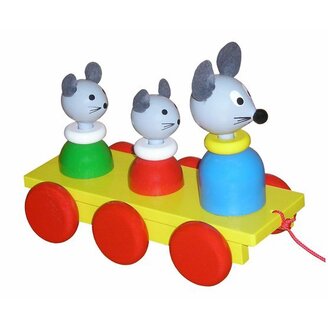 TŘI MYŠKY BAREVNÉ MV