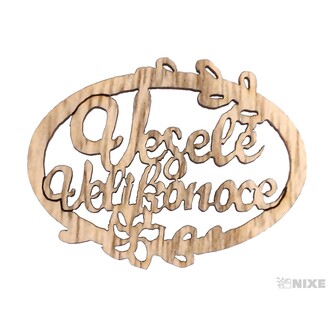 OVÁL VELIKONOCE 3,5cm 10ks*PŘÍRODNÍ