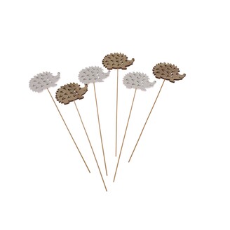 ZÁPICH D JEŽEK 7x4x24cm 6ks*MIX BAREV