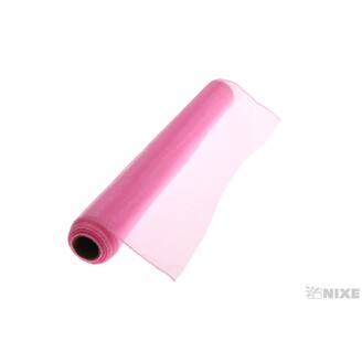 ORGANZA 39cmx8m*RŮŽOVÁ