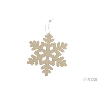 ZÁVĚS D HVĚZDA 13cm*BÍLÁ