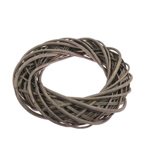 VĚNEC PROUTĚNÝ 40cm*ŠEDÁ