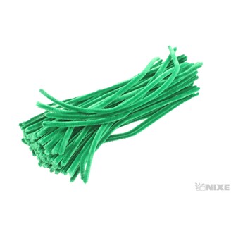 DRÁTEK ŽINYLKA 8mmx31cm 100ks*ZELENÁ TM.