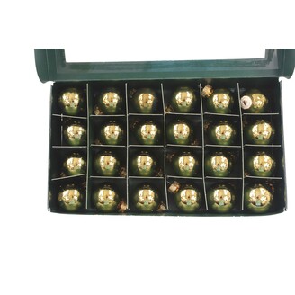 KOULE ZÁVĚS 2,5cm 24ks*ZLATÁ