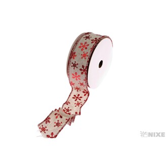 STUHA 319 40mmx9m*PŘÍRODNÍ+ČERVENÁ