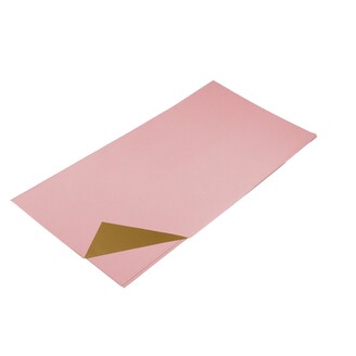 ARCH PLAST 58x58cm 20ks*RŮŽOVÁ+ZLATÁ