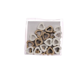 SRDCE D 2cm 24ks*MIX BAREV