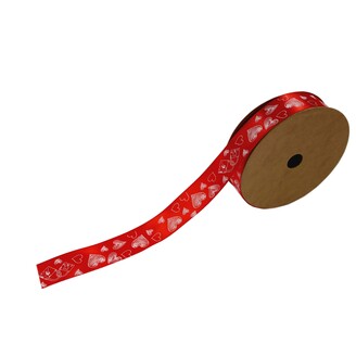 STUHA VALENTÝN 25mmx25yd*ČERVENÁ