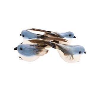 PTÁČEK  KLIPS 11cm 4ks*MIX BAREV