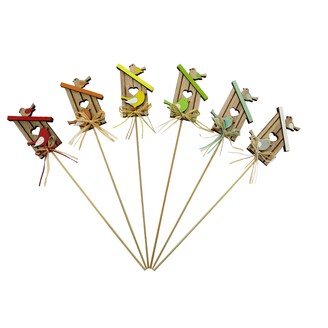 ZÁPICH BUDKA 5x8x28cm 6ks*MIX BAREV