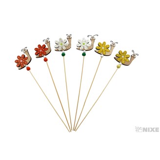 ZÁPICH ŠNEK 4x24cm 6ks*MIX BAREV