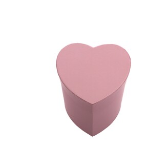 SRDCE BOX 11x11cm*RŮŽOVÁ