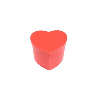 SRDCE BOX 13x11cm*ČERVENÁ