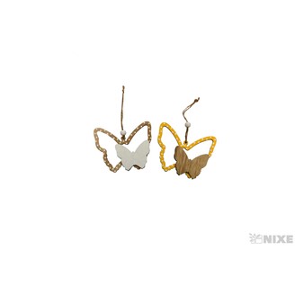 ZÁVĚS D MOTÝL 10cm*MIX BAREV