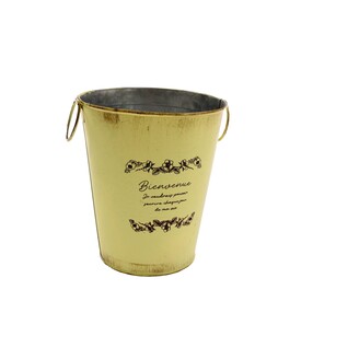 PLECHOVÝ OBAL 16x12x20cm*ŽLUTÁ