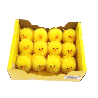 KUŘÁTKA 5x7cm 12ks*ŽLUTÁ