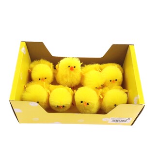 KUŘÁTKA 6x8cm 8ks*ŽLUTÁ