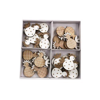 SLEPICE 4cm 24ks*MIX BAREV