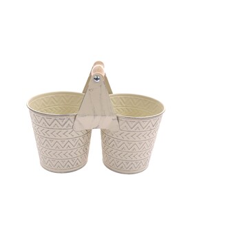 PLECHOVÝ DVOJOBAL pr.10,5cm*KRÉMOVÁ