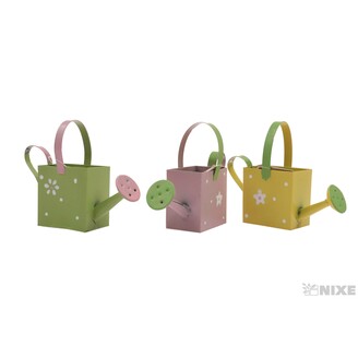 PLECHOVÁ KONVIČKA 4,5cm*MIX BAREV