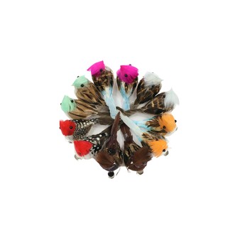 PTÁČEK KLIPS 5x10cm 12ks*MIX BAREV