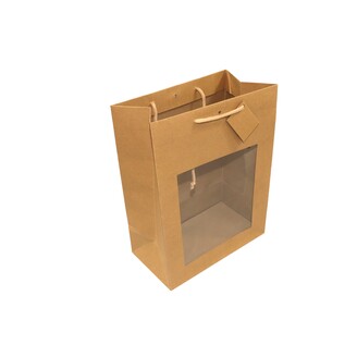 TAŠKA D OKNO 26+14x34cm*PŘÍRODNÍ