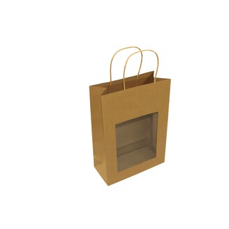 TAŠKA D OKNO 22+10x30cm*PŘÍRODNÍ