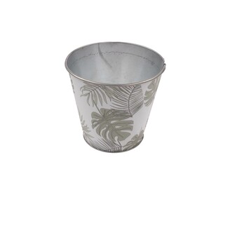 PLECHOVÝ OBAL MONSTERA 10,5x10cm*MIX BAREV