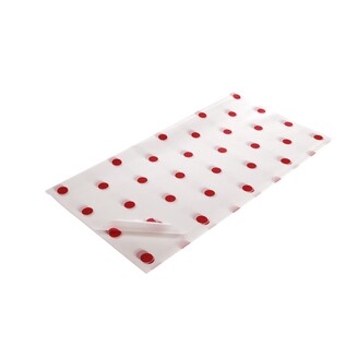 ARCH PLAST 58x58cm 20ks*BÍLÁ+ČERVENÁ