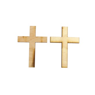 KŘÍŽEK XD 7X5cm 24ks*PŘÍRODNÍ