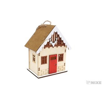 ZÁVĚS DOMEČEK 07x10cm*MIX BAREV