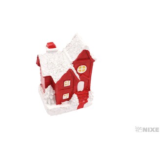 DOMEČEK 5x8cm*ČERVENÁ