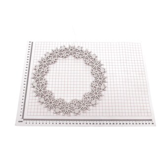 ZÁVĚS VLOČKY 25cm*BÍLÁ