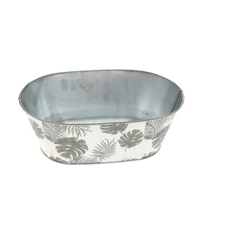 PLECHOVÝ OBAL MONSTERA 25x14x10cm*MIX BAREV