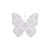 ZÁVĚS MOTÝL 20x18cm*BÍLÁ
