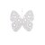 ZÁVĚS MOTÝL 19x18cm*BÍLÁ
