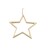 ZÁVĚS HVĚZDA 28cm*PŘÍRODNÍ