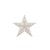 ZÁVĚS HVĚZDA 12cm*BÍLÁ