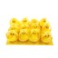 KUŘÁTKA 4cm 12ks*ŽLUTÁ