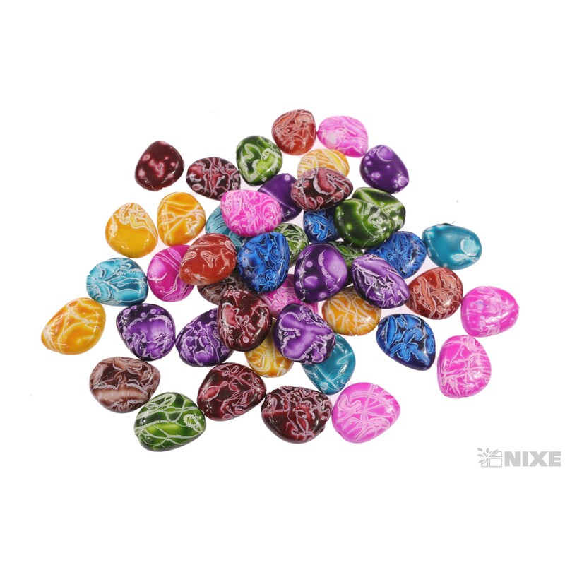 KAMÍNKY 1,5cm 50g S DIRKOU*MIX BAREV