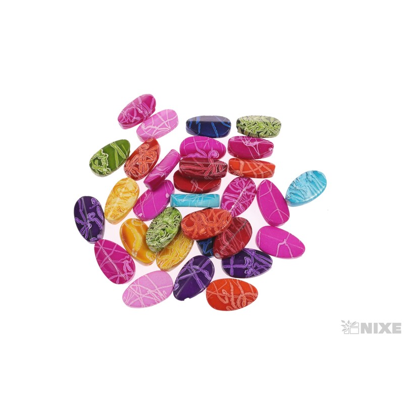 KAMÍNKY 2,5cm 50g S DIRKOU*MIX BAREV