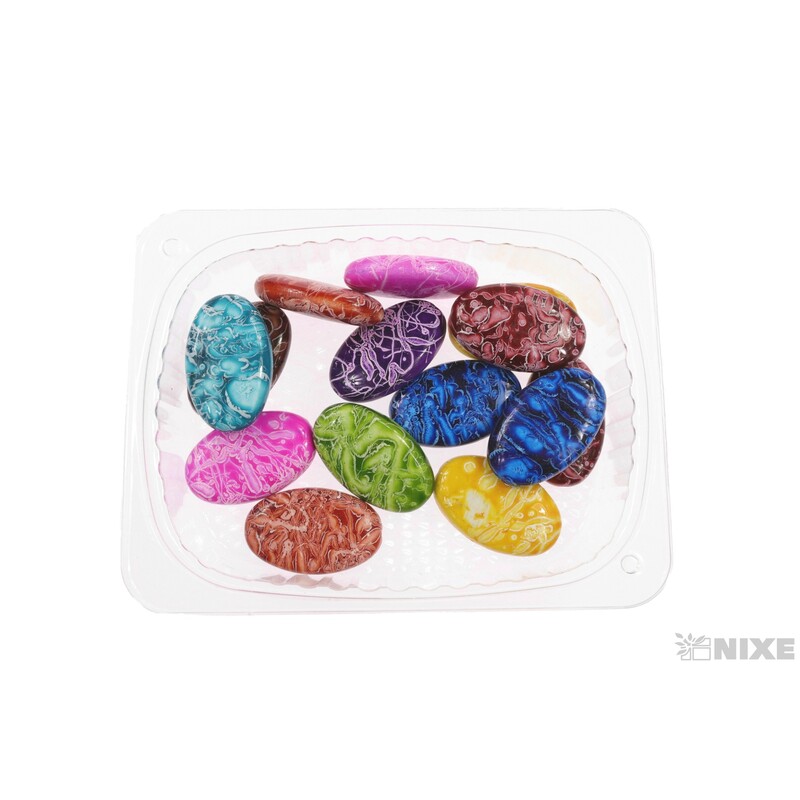 KAMÍNKY 3cm 50g S DIRKOU*MIX BAREV