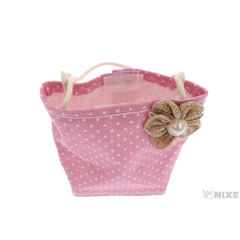 TAŠKA DEKORAČNÍ 7,5x9,5x4,5cm 12ks*MIX BAREV